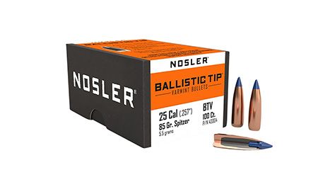 NOSLER BLSTC VAR 25 85 SPTZR 100