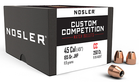 NOSLER CUST COMP 451 185 JHP 250