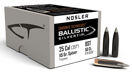 NOSLER BLSTC ST 25 115 BT 50