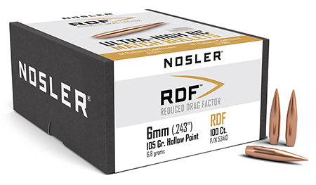 NOSLER RDF MATCH .243 105 HPBT 100