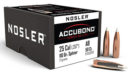 NOSLER ACCUBOND 257 110 SPTZR 50