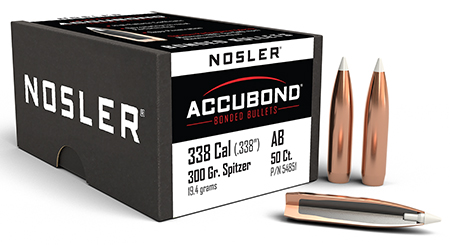 NOSLER ACCUBOND 338 300 SPTZR 50
