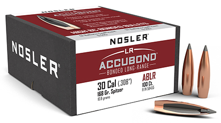 NOSLER ACCUBOND LR .308 168 SP 100