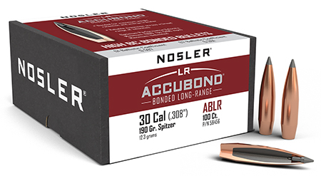 NOSLER ACCUBOND LR .308 190 SP 100