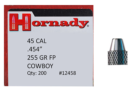 HORNADY BULL .454 255 FP CWBY 200/8