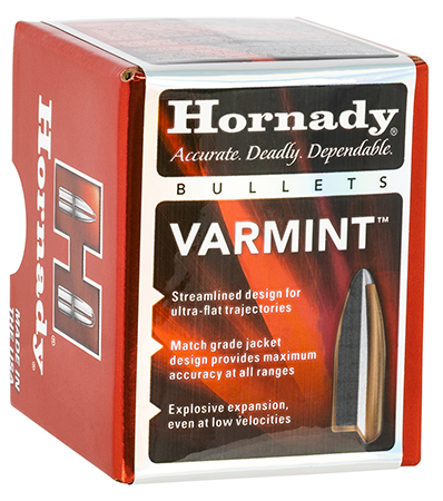 HORNADY BULL .224 55 SP WC 100/40