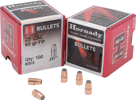 HORNADY BULL 25CAL 60 FP 100/40