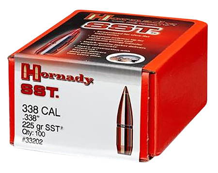 HORNADY BULL .338 225 SST 100/15