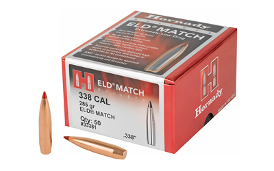 HRNDY ELD M 338CAL 285GR 50