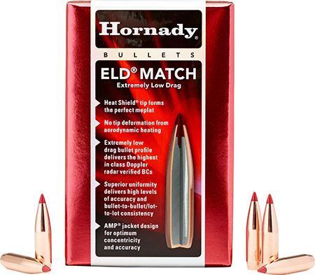 HORNADY BULL .264 147 ELD M 500/6