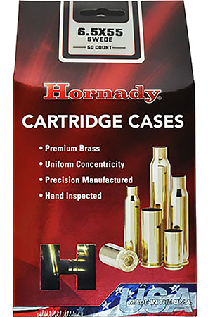 HORNADY UNP CASE 6.5X55 50/5