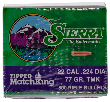 SIERRA .224 77 TIPPED MK 500