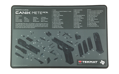 TEKMAT CANIK MC9L GUN CLEANING MAT