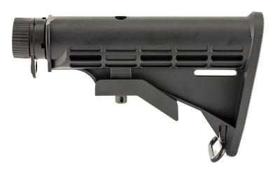 UTG 6 POS STK ASSEMBLY MIL SPEC BLK