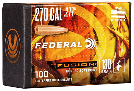 FEDERAL BULL .277 130FUS 100/4