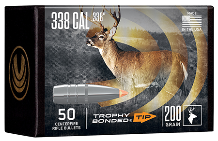 FEDERAL BULL .338 300TRPH TIP 50/4