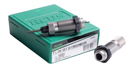 RCBS F L DIE SET 22 CREEDMORE
