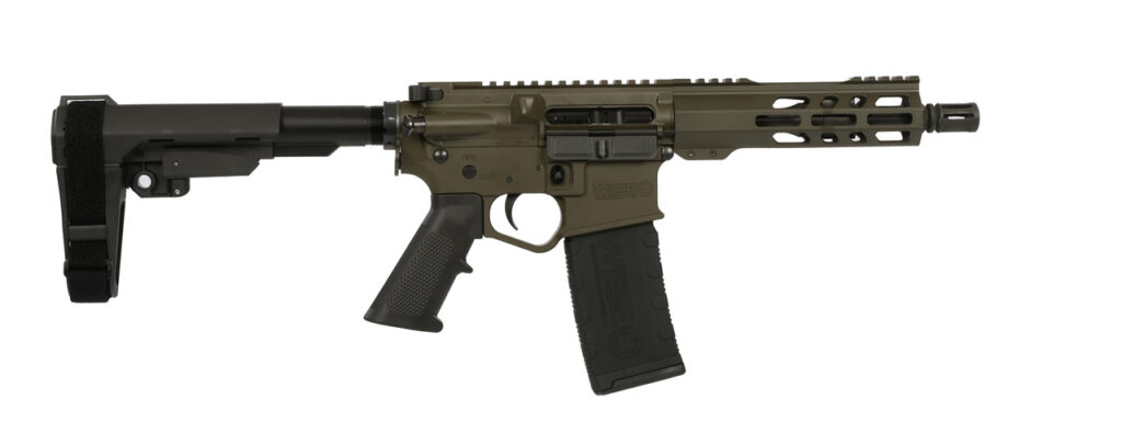 WISE ARMS WA 15B 5.56MM ODG 7.5" SBA3