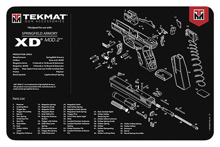 TEKMAT TEK R17 XDMOD2 17X11 SPG XD M MOD2