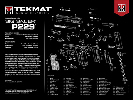 TEKMAT TEK R20 SIGP229 ULTRA 20 SIG P229