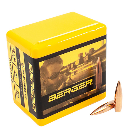 BERGER BULLETS .224 70G TRGT VLD 100