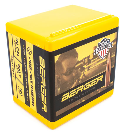 BERGER BULLETS .308 200G 20X TRGT 100