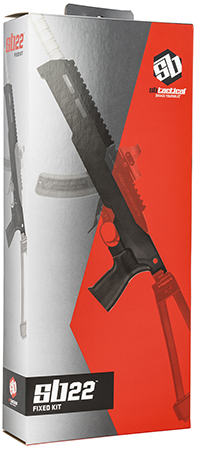 SB TACTICAL 22 FIXED CHASSIS BLK