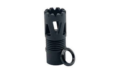 LBE FLASH HIDER TRI PORTS 1/2X28 BLK