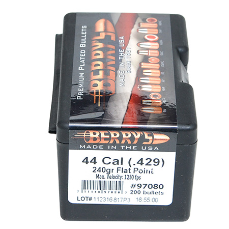 BERRYS 44 .429 240GR FP 200