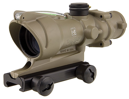 TRIJICON TA31 D 100313 ACOG 4X32 223 CHEVRON FDE