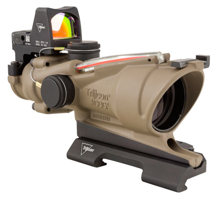 TRIJICON TA31D100553 CMBO 4X32/RMR2 3.25MOA FDE