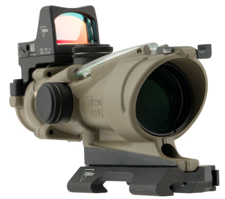TRIJICON TA31ECOSG CMBO 4X32/RMR2 3.25MOA FDE