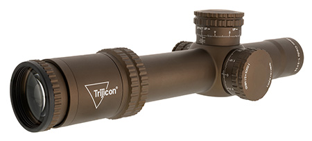 TRIJICON CREDO 1 8X28 FFP RFLSCOPE MRAD COY