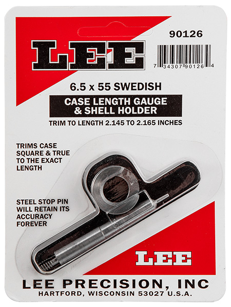 LEE GAUGE/HOLDER 6.5X55 SWED