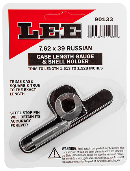 LEE GAUGE/HOLDER 7.62X39R