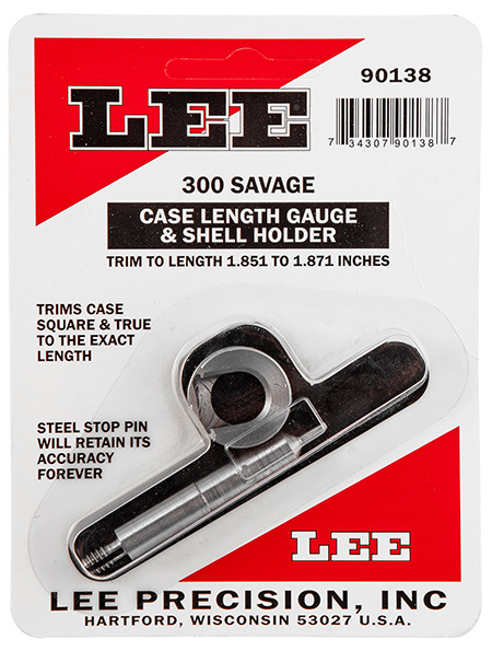 LEE GAUGE/HOLDER 300 SAVAGE