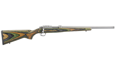 RUGER 77/22 22HORN 18.5 6RD STS/GRN