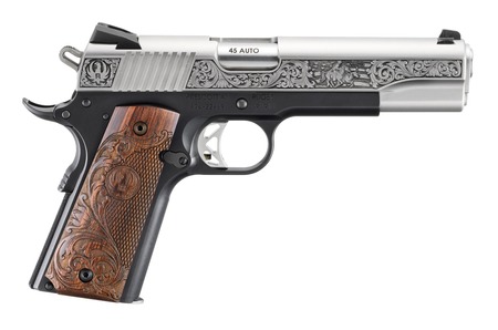 RUG 16706 SR1911 45 5 LTD EDTN ENGRVD GRIP
