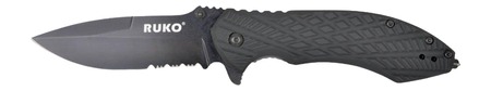 RUKO 440C 3 1/4"SERRATED FOLDING BBPS