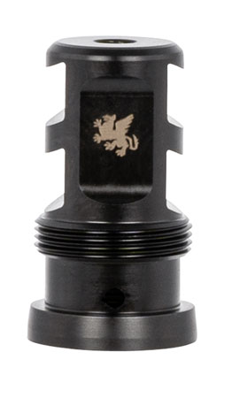 GRIFFIN 1/2X28 2 PORT BRAKE 22 CAL