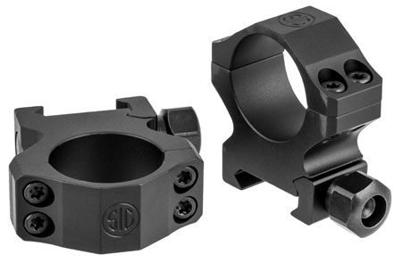 SIG ALPHA1 RNGS 1IN MED ALUM MAT BLK