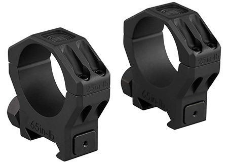 SIG ALPHA6 RING SET 30MM MED BLK