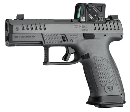 CZ P10 C OR PORTED COA 9MM 4 15R BLK