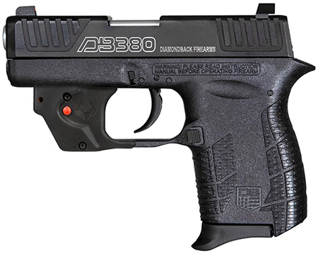 DIAMONDBACK DB380 GEN4 W/LASER 380 ACP