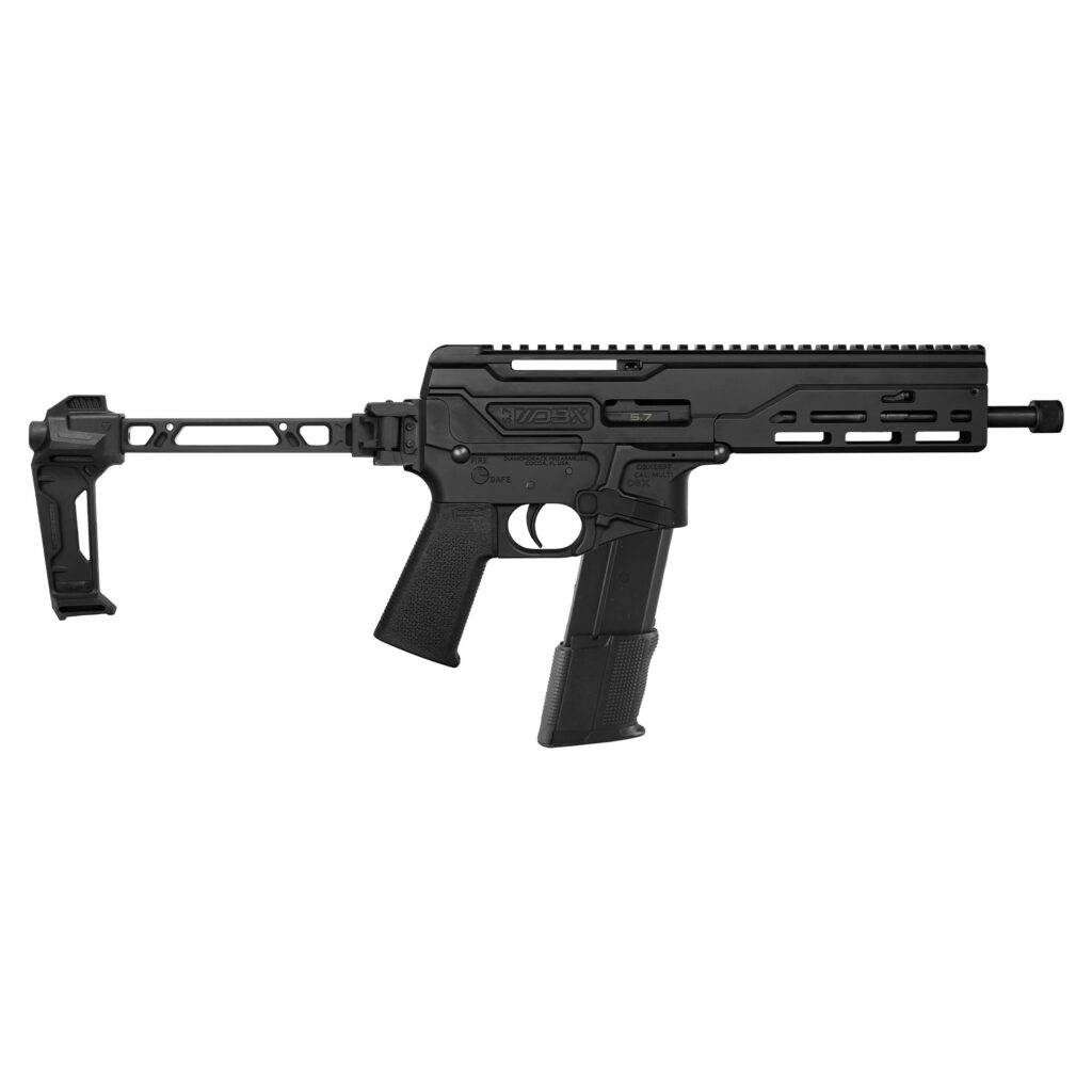 DIAMONDBACK DBX PIST 5.7X28 BLK 8" STRIKE