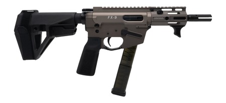 FREEDOM ORDNANCE FX9P4E FDE 9MM 4" SBA5 BRACE