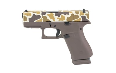 GLOCK 43X 9MM 15RD FS DUCK CAMO