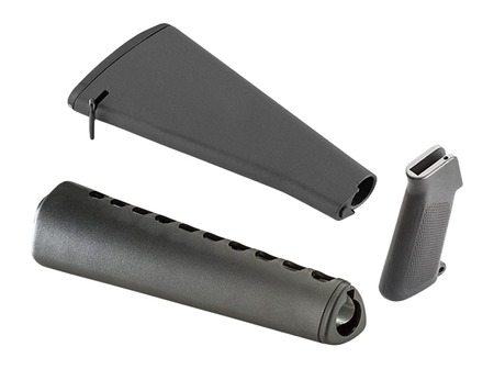 LUTHAR COMPLETE A1 RIFLE FURN KIT BLK