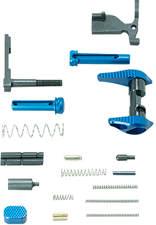 TIMBER AR LOWER PARTS KIT BLUE