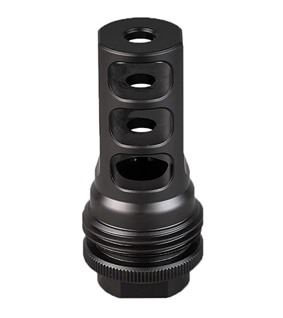 SILENCERCO ASR MUZZLE BRAKE 3/4X24 .458CAL